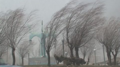 سامانه بارشی در اردبیل