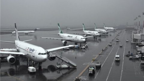 پروازهای فرودگاه مشهد