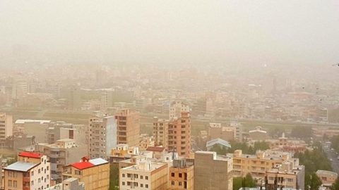 آلودگی هوای البرز